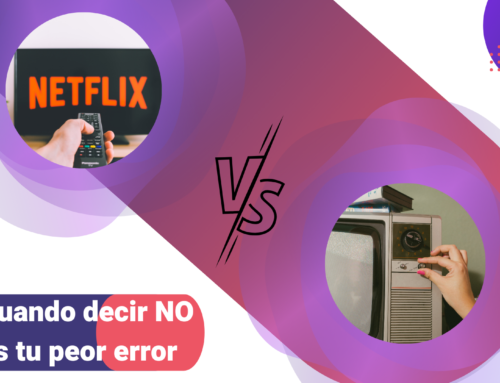 Cuando decir que No es tu peor Error: Blockbuster vs Netflix